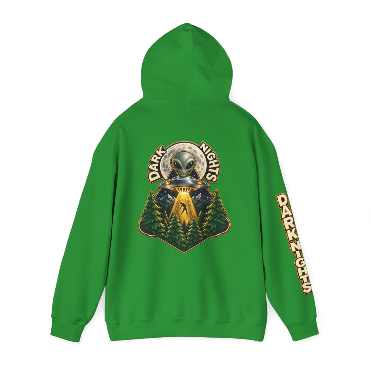 Dark Nights x Retro Abduction Graphic Hoodie