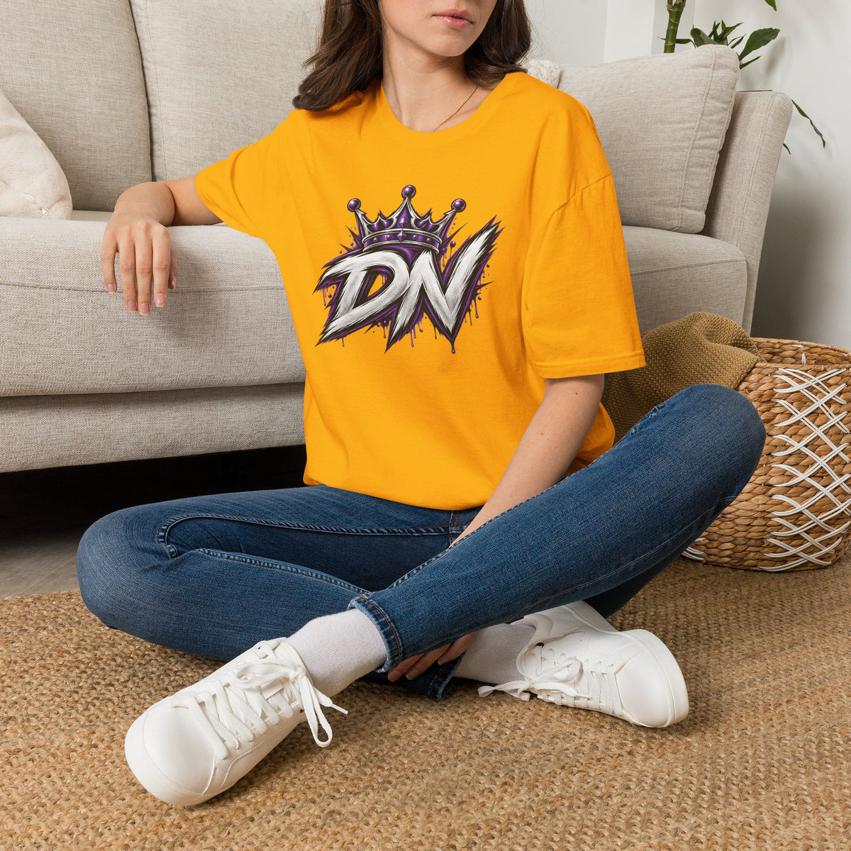 DN Crown x Thorned Heart Graphic T-Shirt