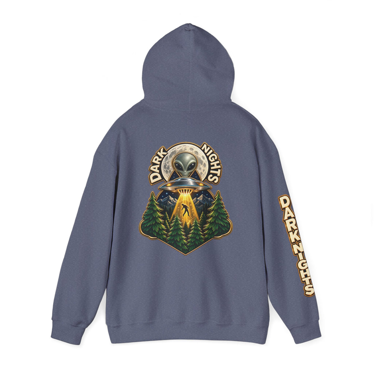 Dark Nights x Retro Abduction Graphic Hoodie