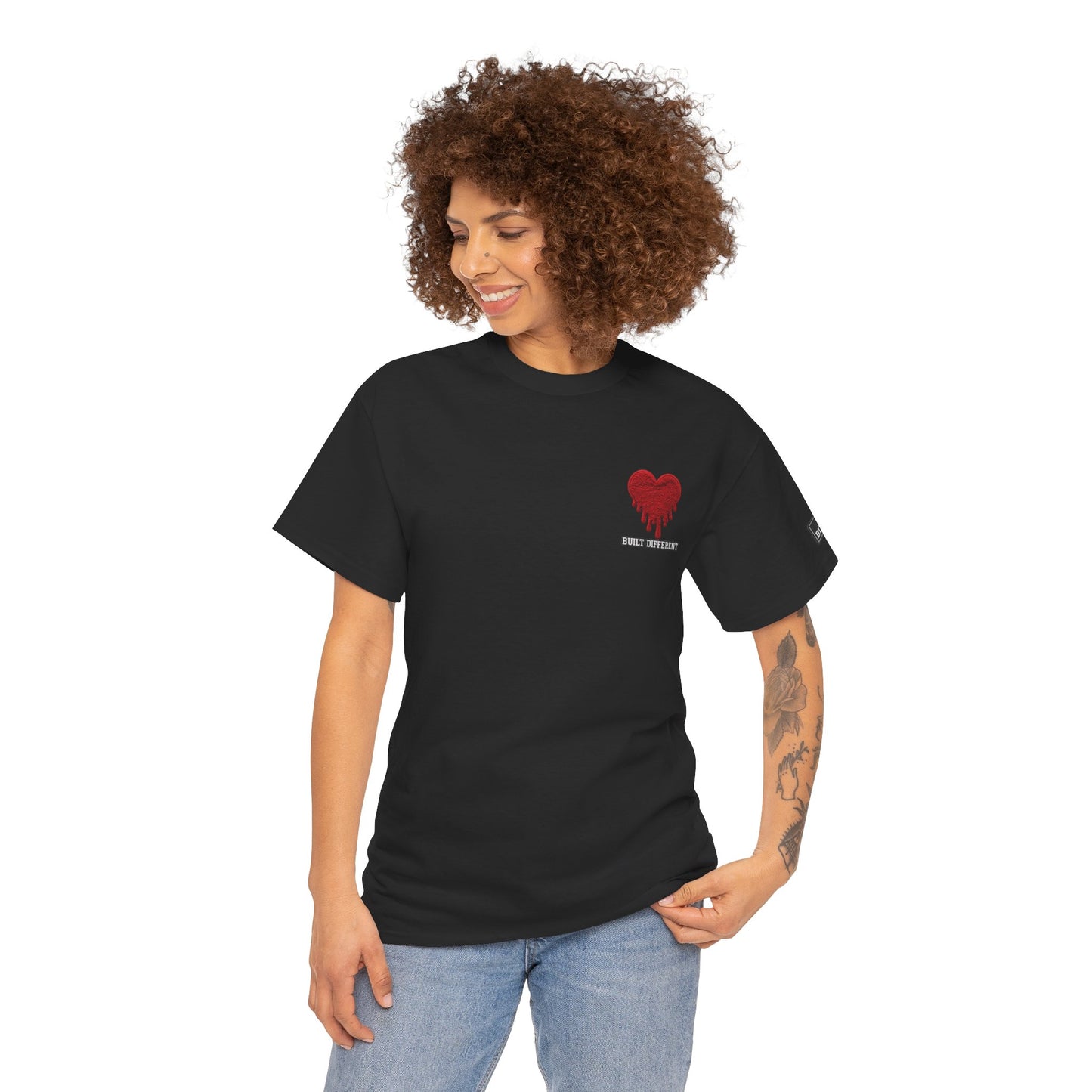 HOLF x Built Different Dripping Heart Tee
