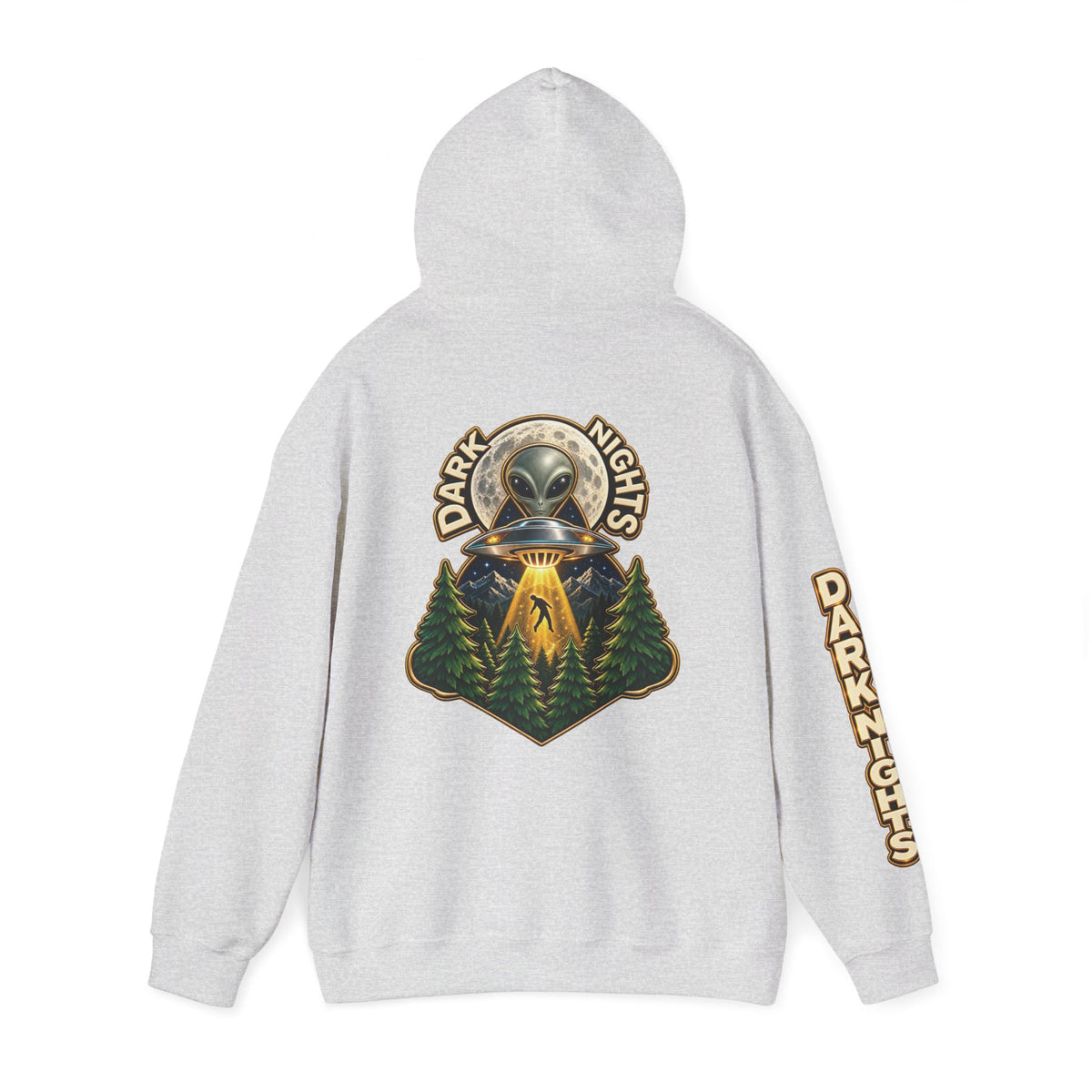 Dark Nights x Retro Abduction Graphic Hoodie