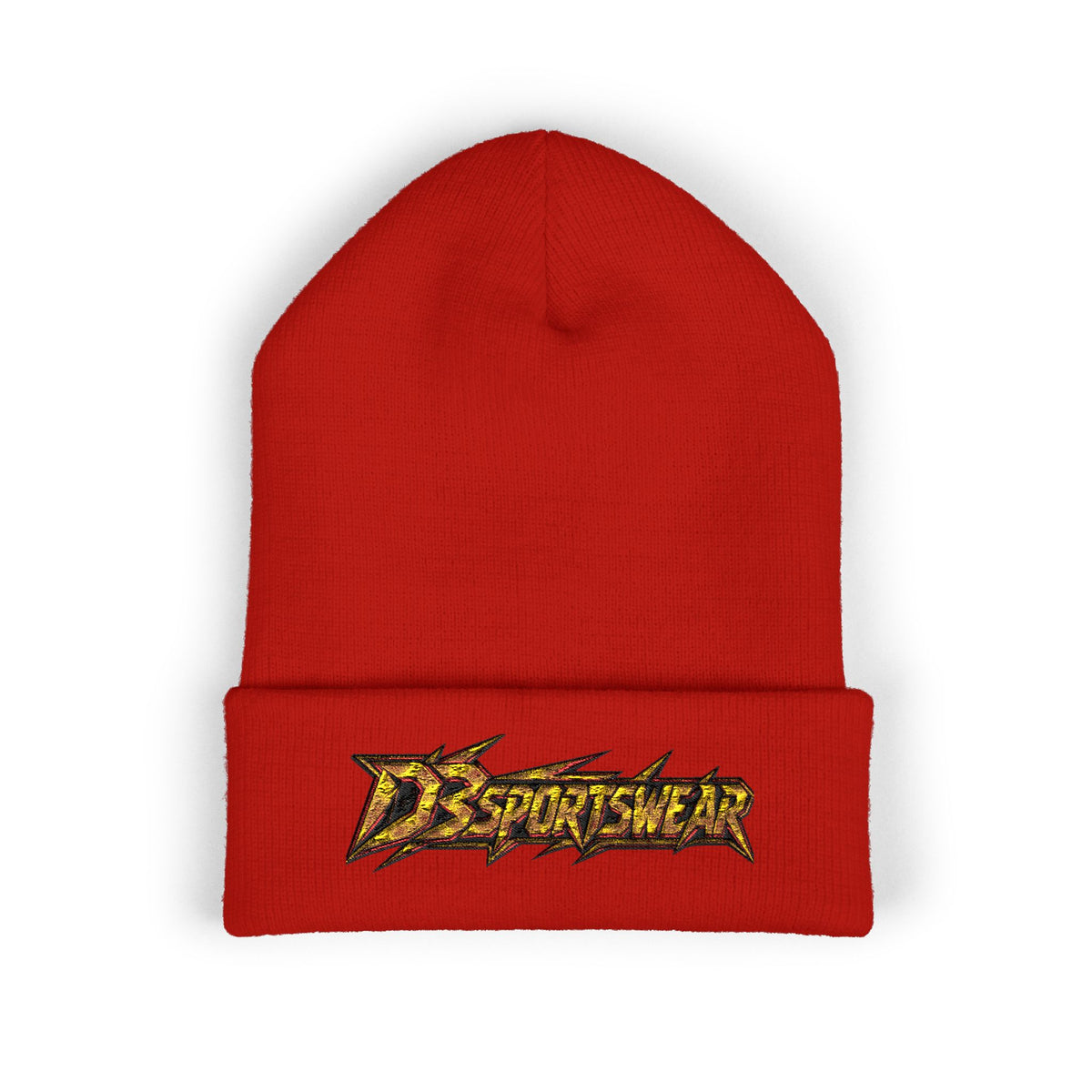 DBSportswear x Embroidered Graphic Cuffed Beanie