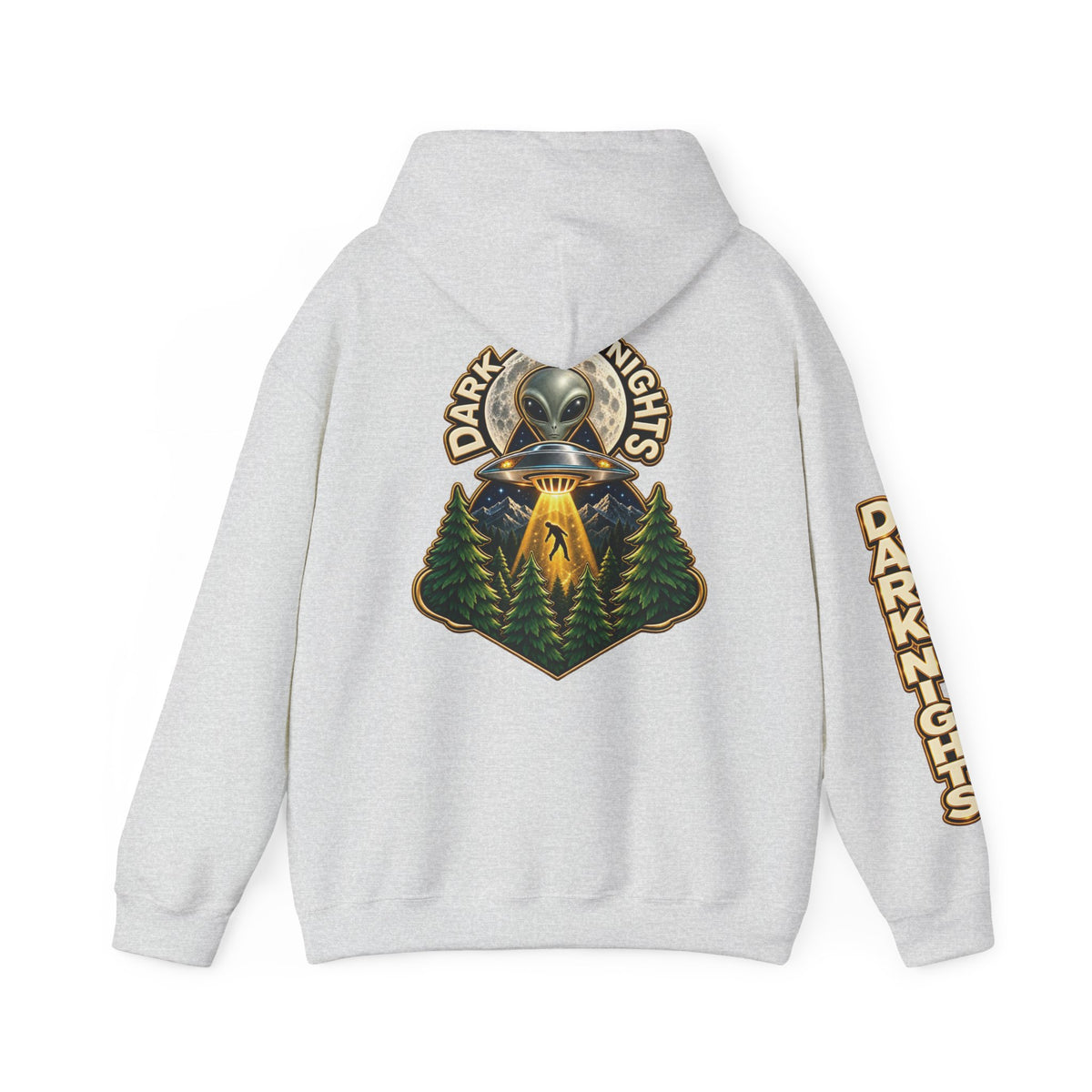 Dark Nights x Retro Abduction Graphic Hoodie