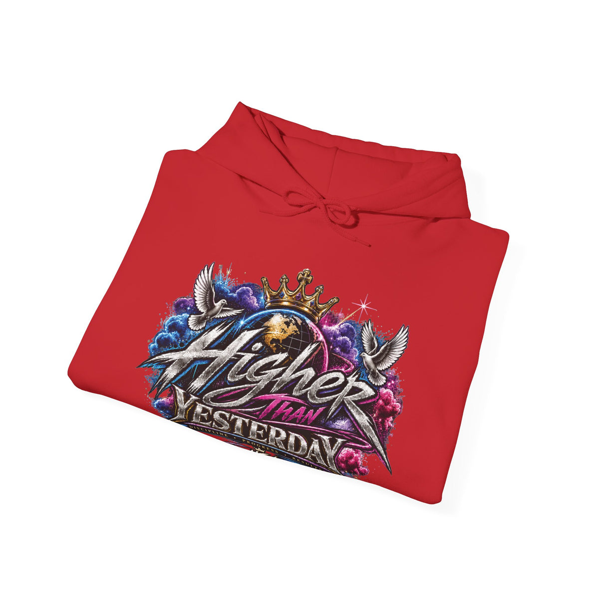HigherThanYesterday x “Crowned Progress” Pullover Hoodie