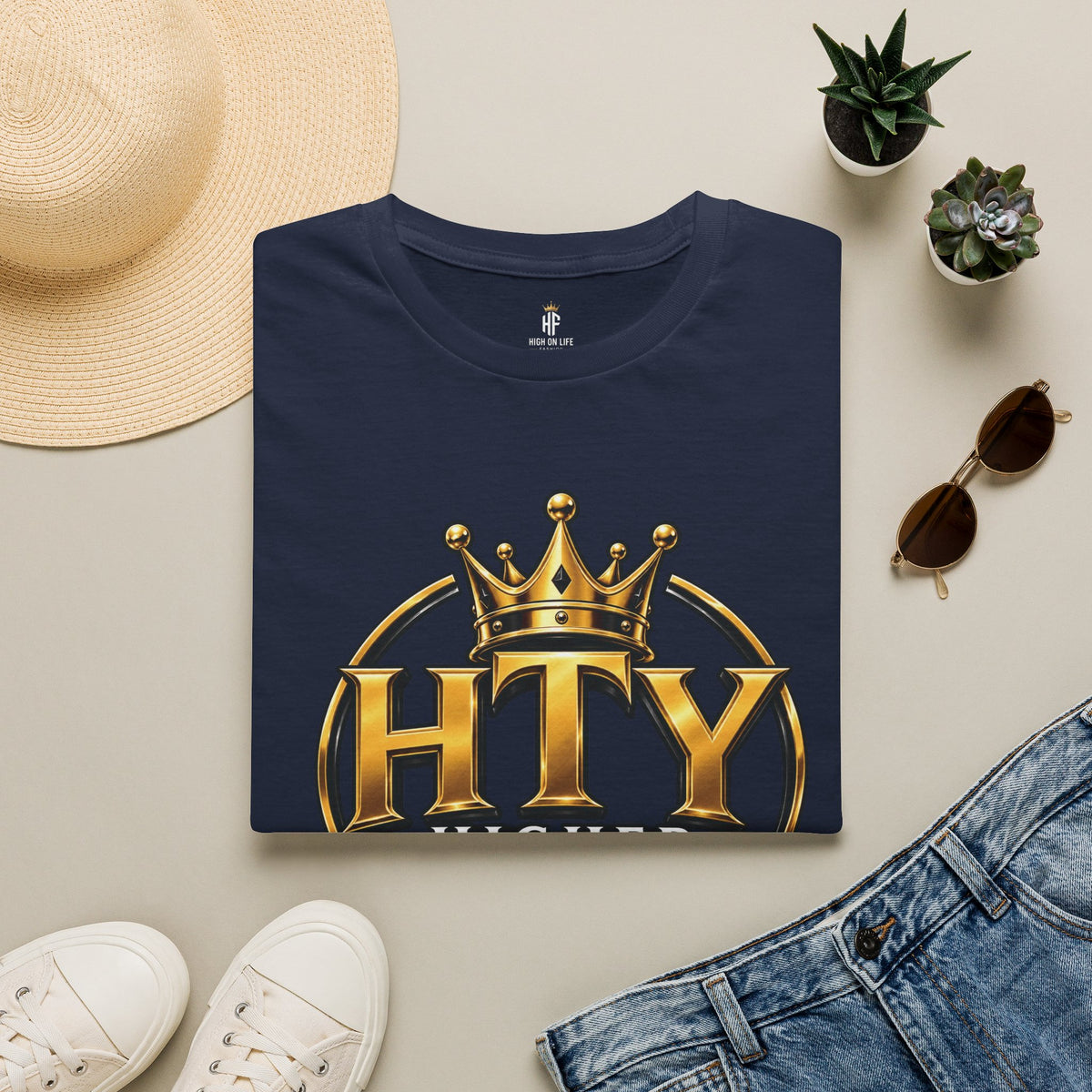 Higher Than Yesterday x HTY Crown Graphic Tee