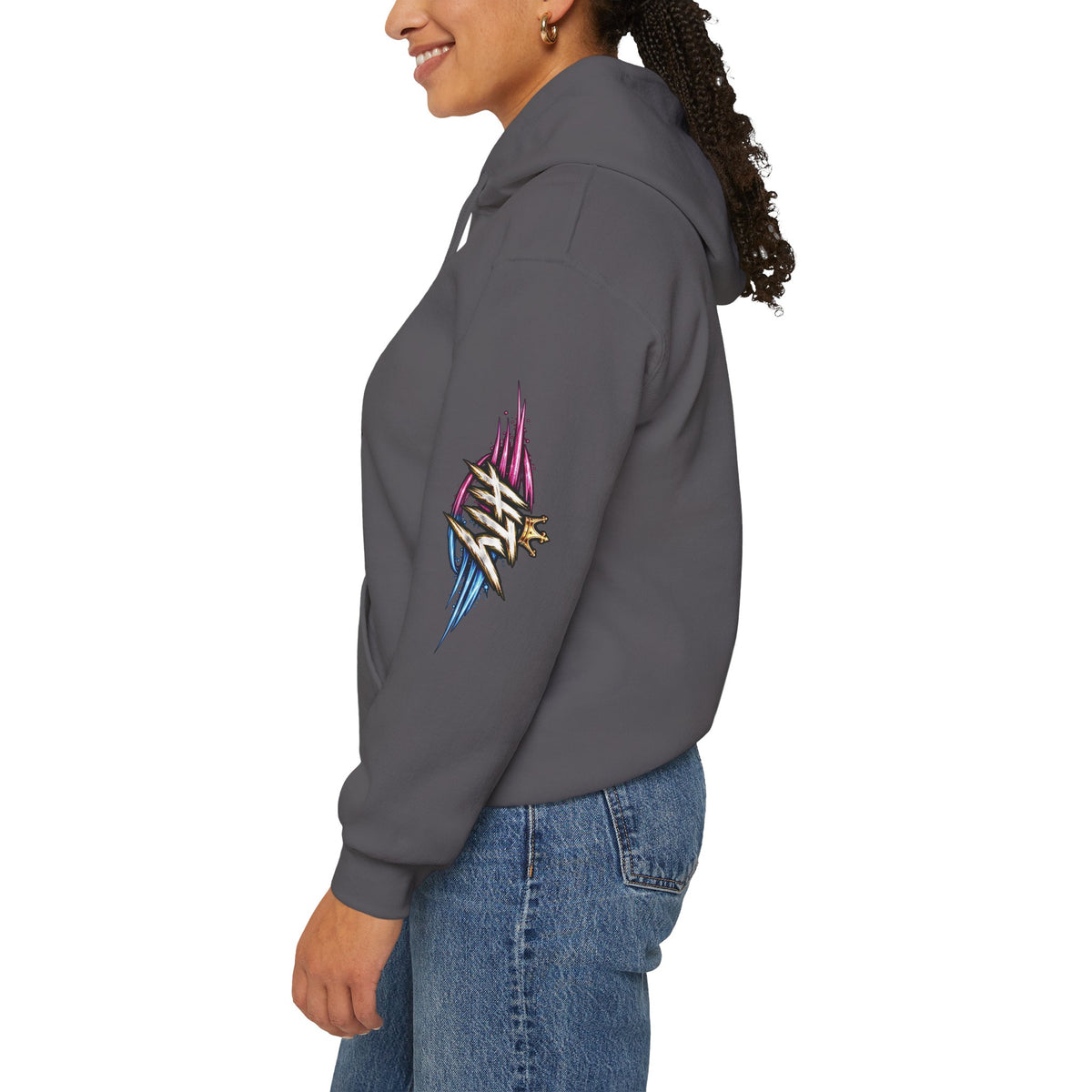 HigherThanYesterday x “Crowned Progress” Pullover Hoodie