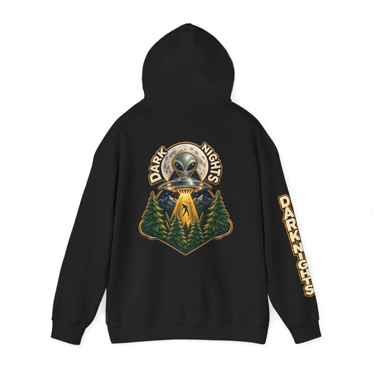 Dark Nights x Retro Abduction Graphic Hoodie