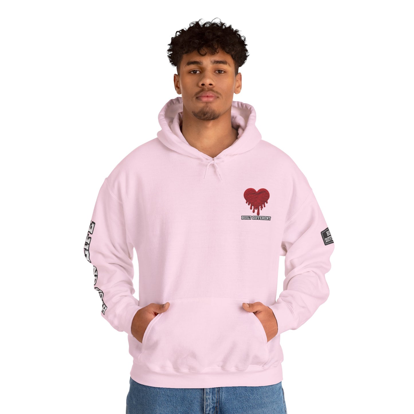 BuiltDifferent x HighOnLife x Dripping Heart Hoodie