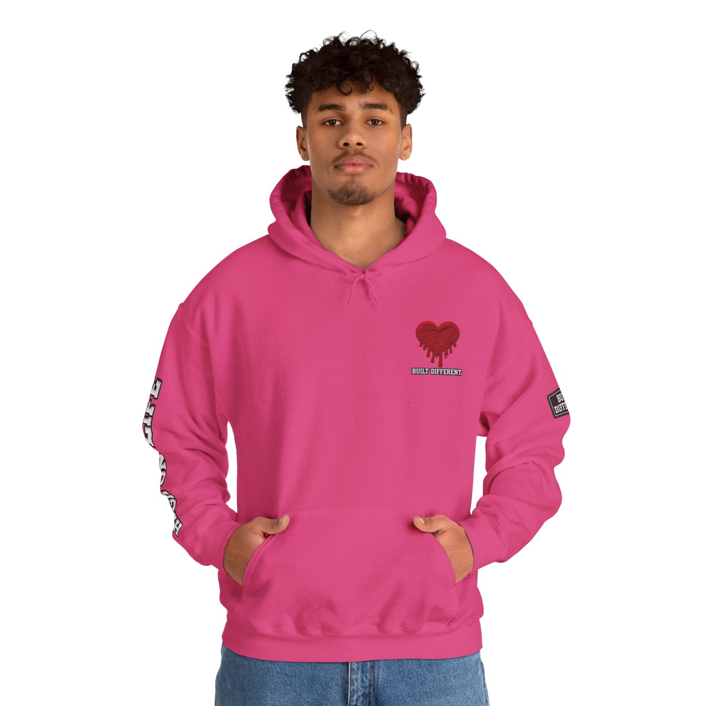 BuiltDifferent x HighOnLife x Dripping Heart Hoodie