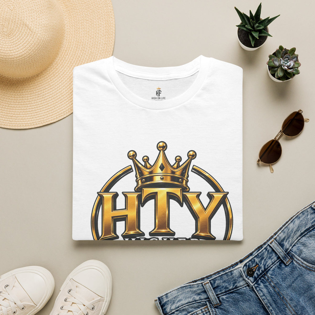Higher Than Yesterday x HTY Crown Graphic Tee