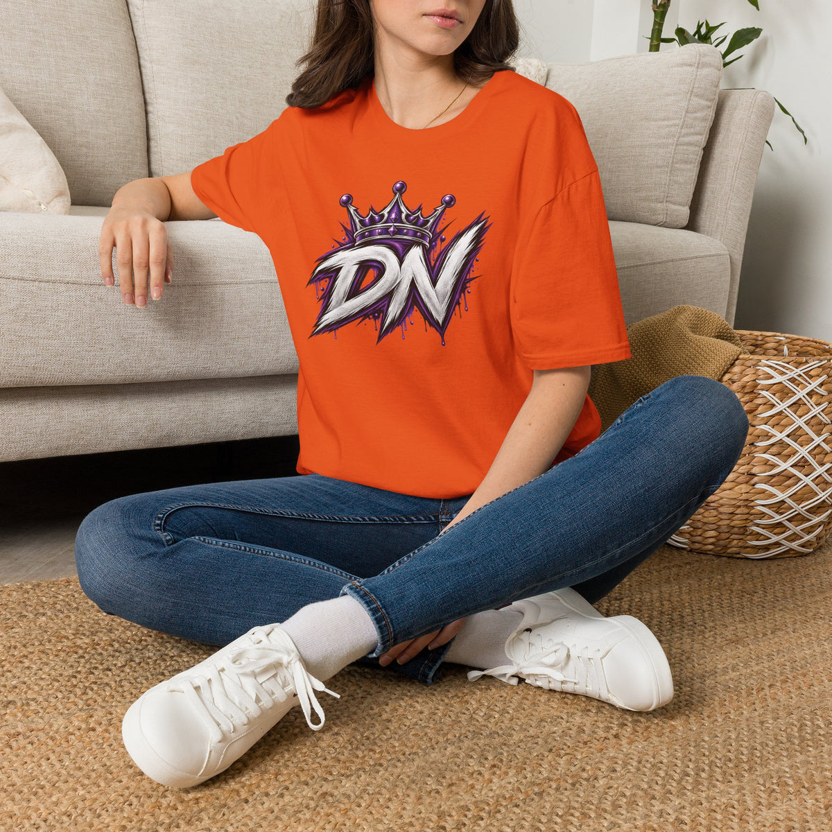 DN Crown x Thorned Heart Graphic T-Shirt