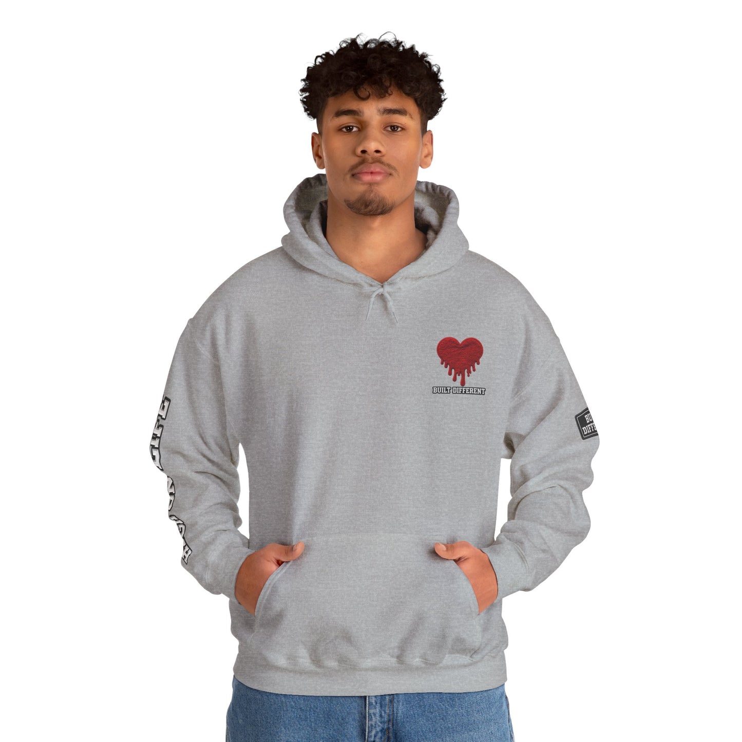 BuiltDifferent x HighOnLife x Dripping Heart Hoodie