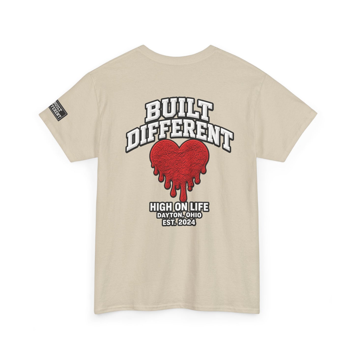 HOLF x Built Different Dripping Heart Tee