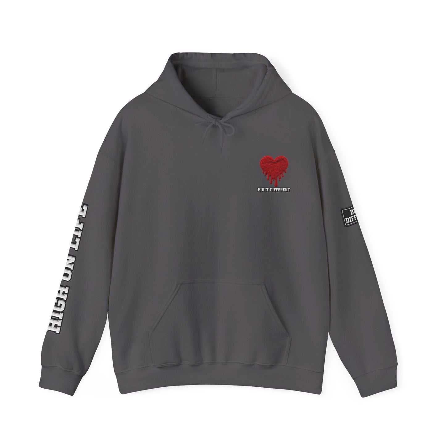 BuiltDifferent x HighOnLife x Dripping Heart Hoodie
