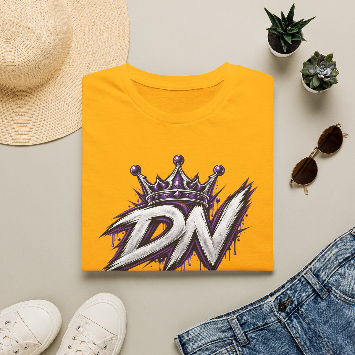 DN Crown x Thorned Heart Graphic T-Shirt