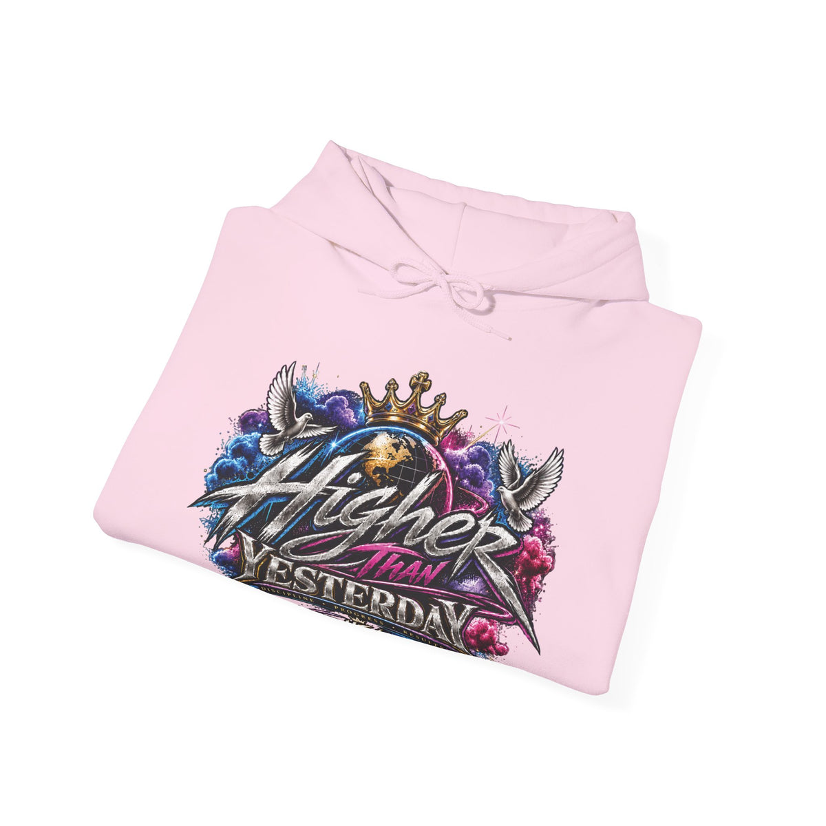 HigherThanYesterday x “Crowned Progress” Pullover Hoodie
