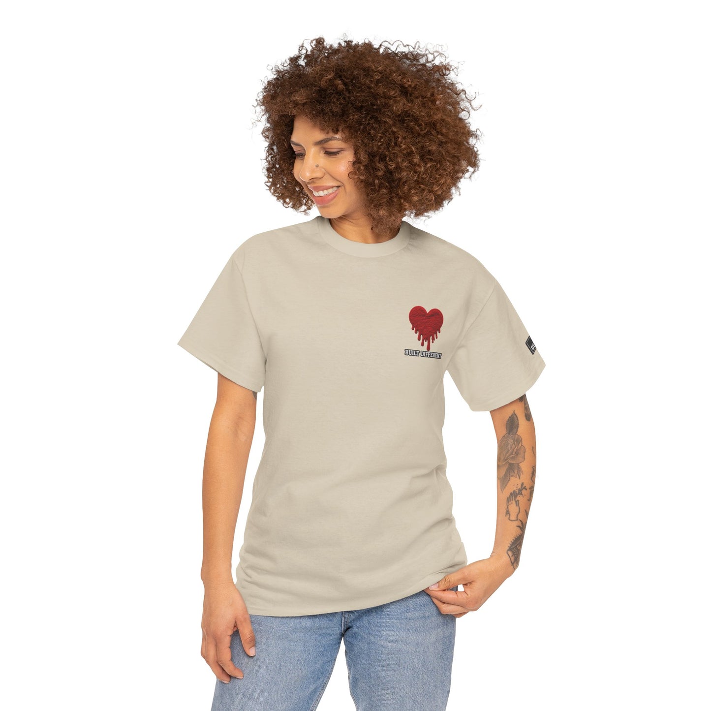 HOLF x Built Different Dripping Heart Tee
