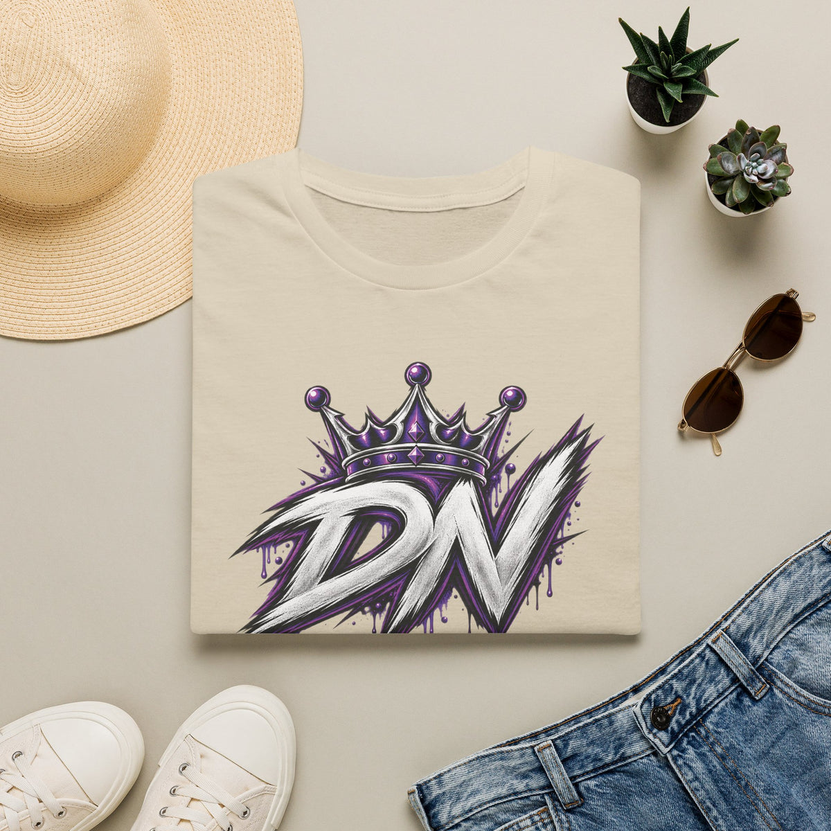 DN Crown x Thorned Heart Graphic T-Shirt