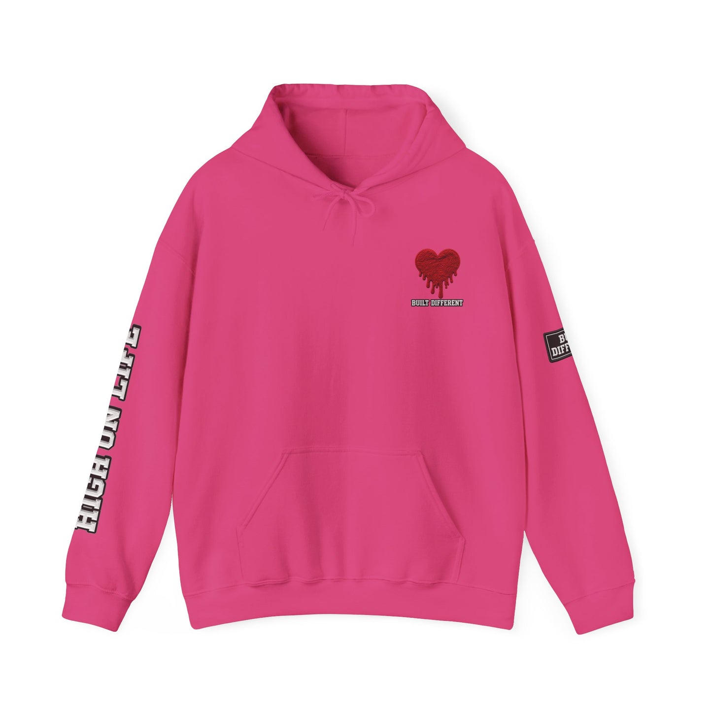BuiltDifferent x HighOnLife x Dripping Heart Hoodie