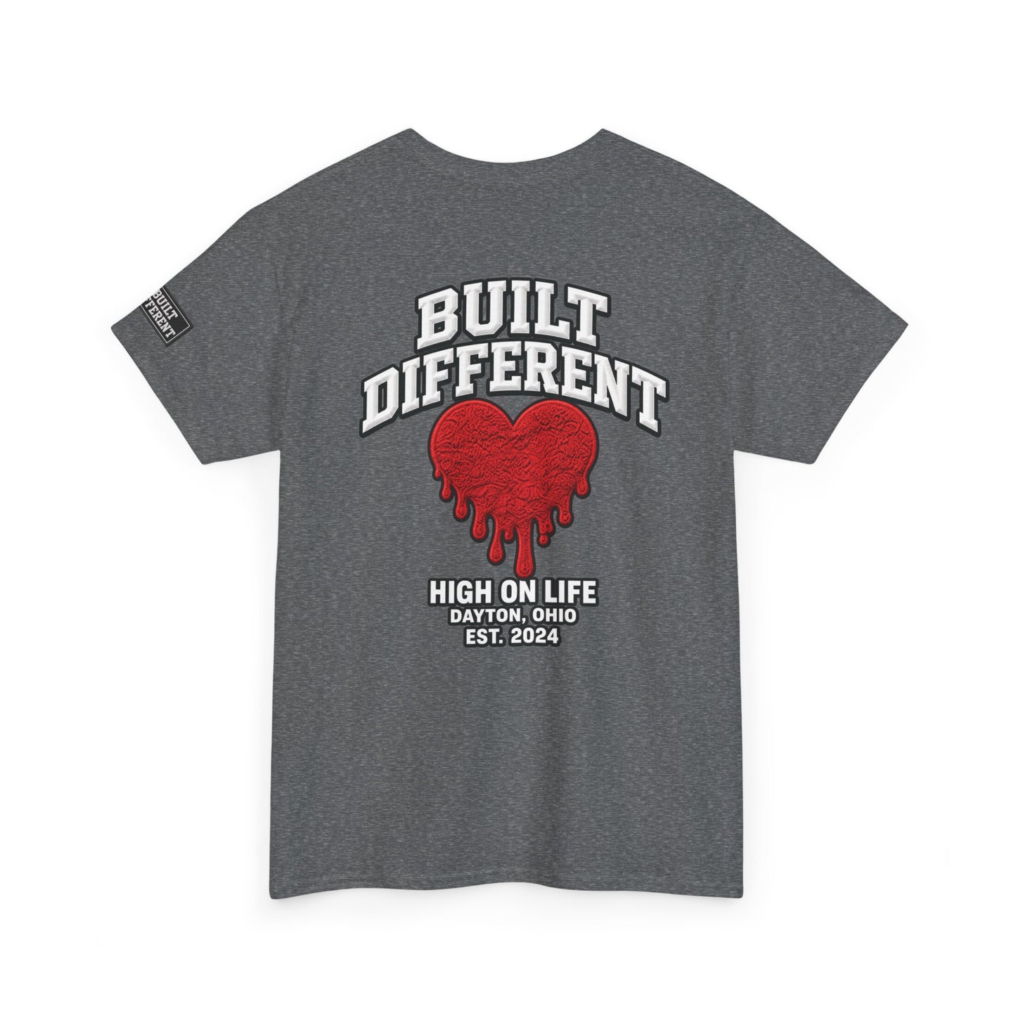 HOLF x Built Different Dripping Heart Tee