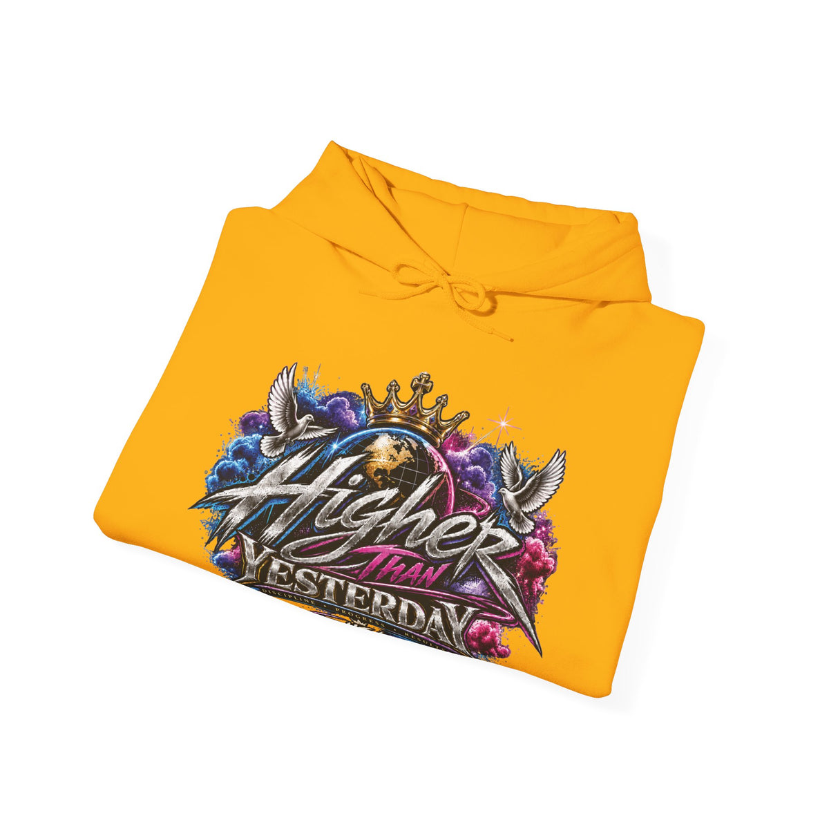 HigherThanYesterday x “Crowned Progress” Pullover Hoodie