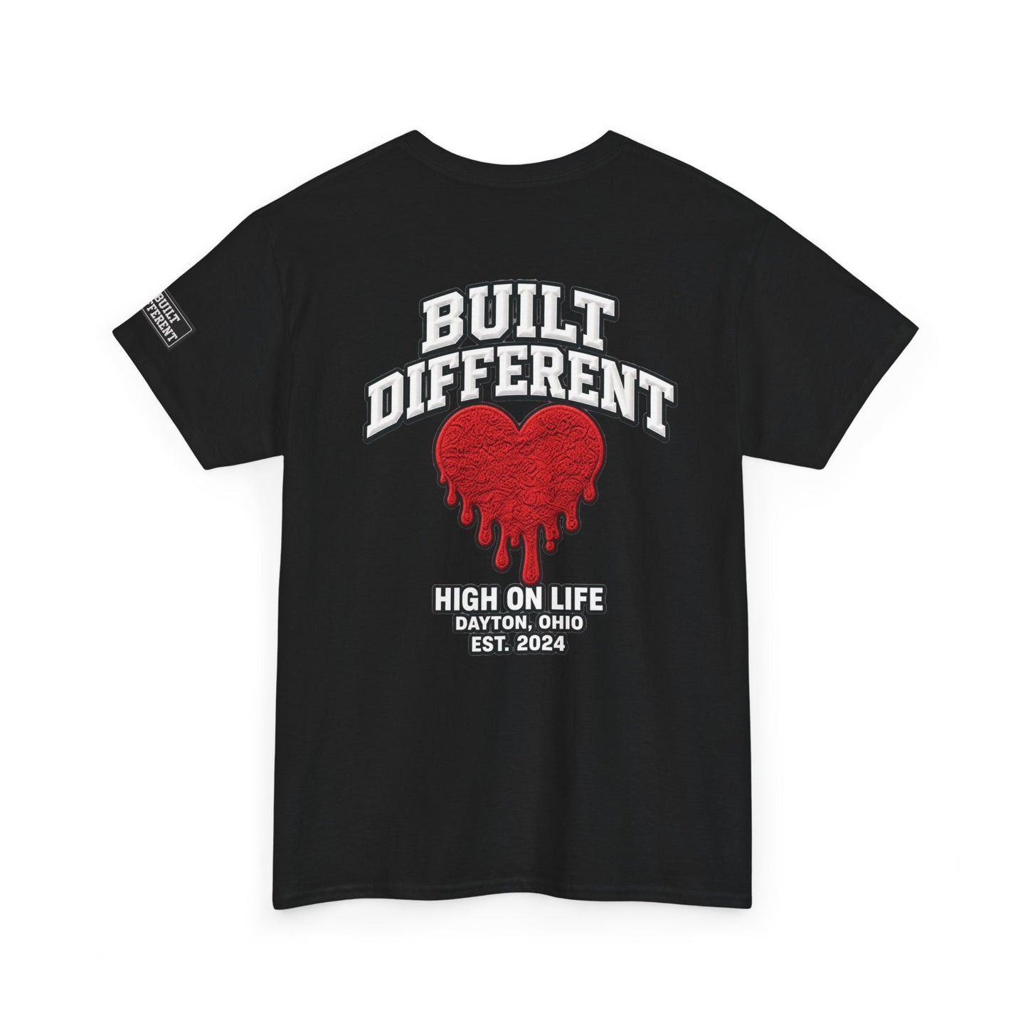 HOLF x Built Different Dripping Heart Tee