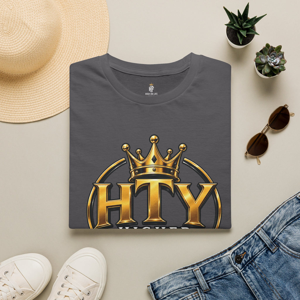 Higher Than Yesterday x HTY Crown Graphic Tee