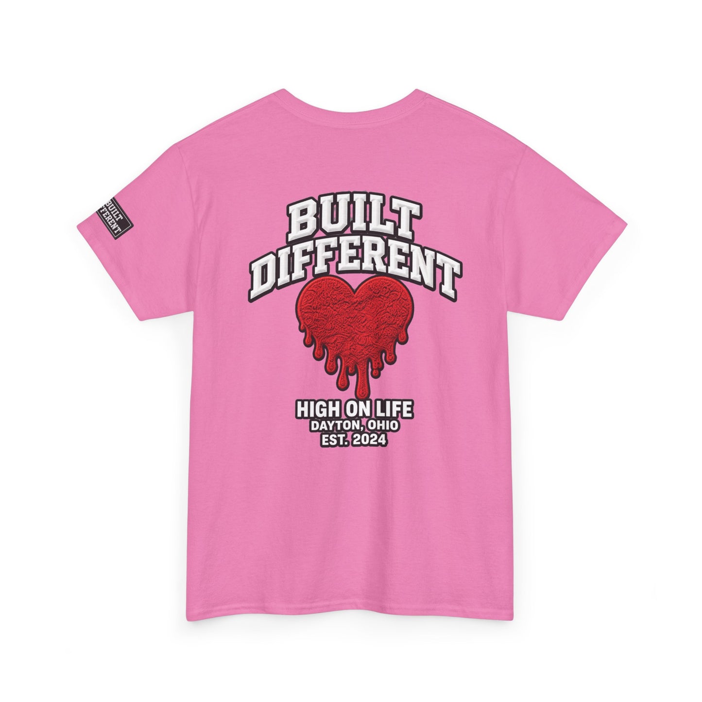 HOLF x Built Different Dripping Heart Tee