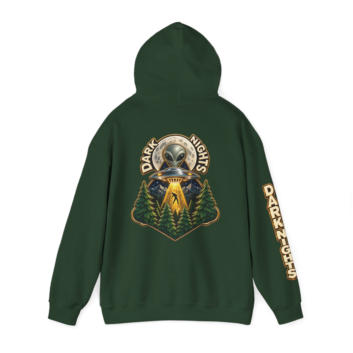 Dark Nights x Retro Abduction Graphic Hoodie