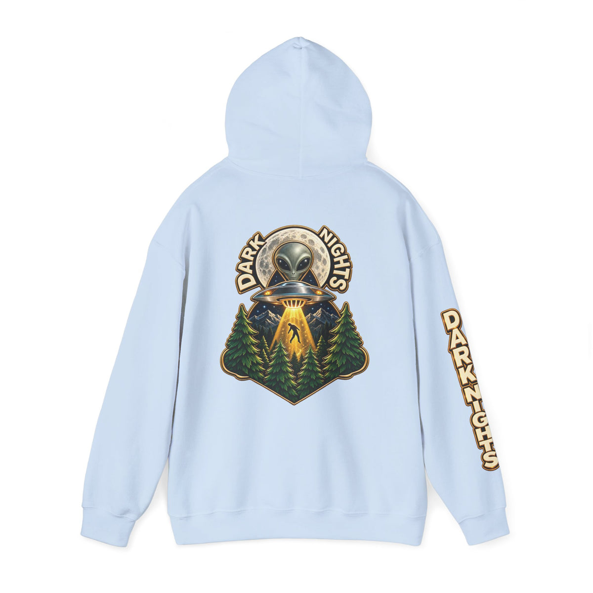 Dark Nights x Retro Abduction Graphic Hoodie