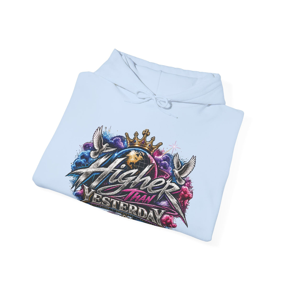 HigherThanYesterday x “Crowned Progress” Pullover Hoodie