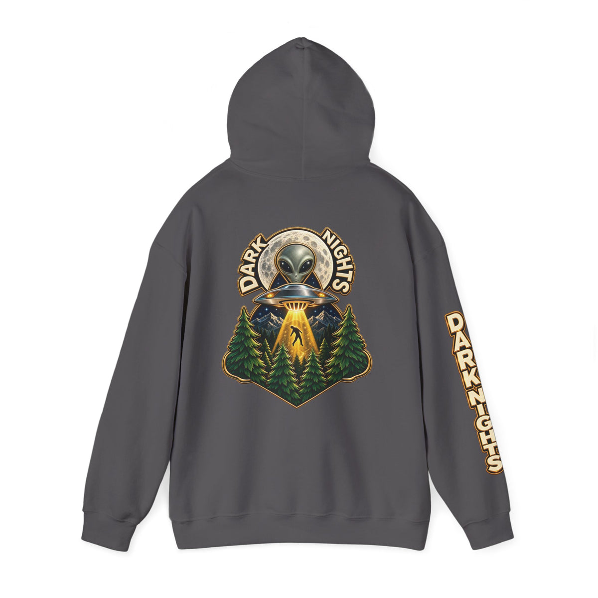 Dark Nights x Retro Abduction Graphic Hoodie