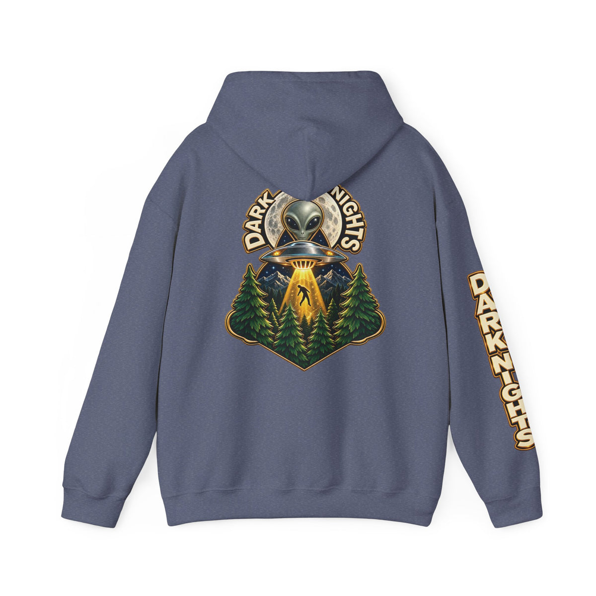 Dark Nights x Retro Abduction Graphic Hoodie
