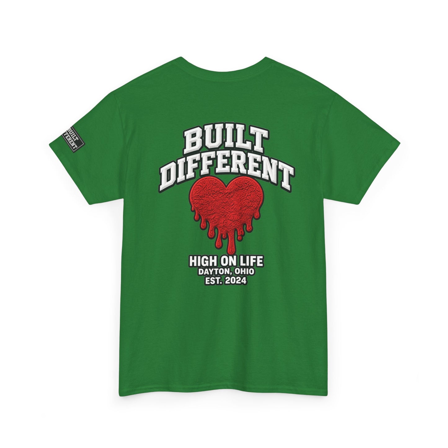 HOLF x Built Different Dripping Heart Tee