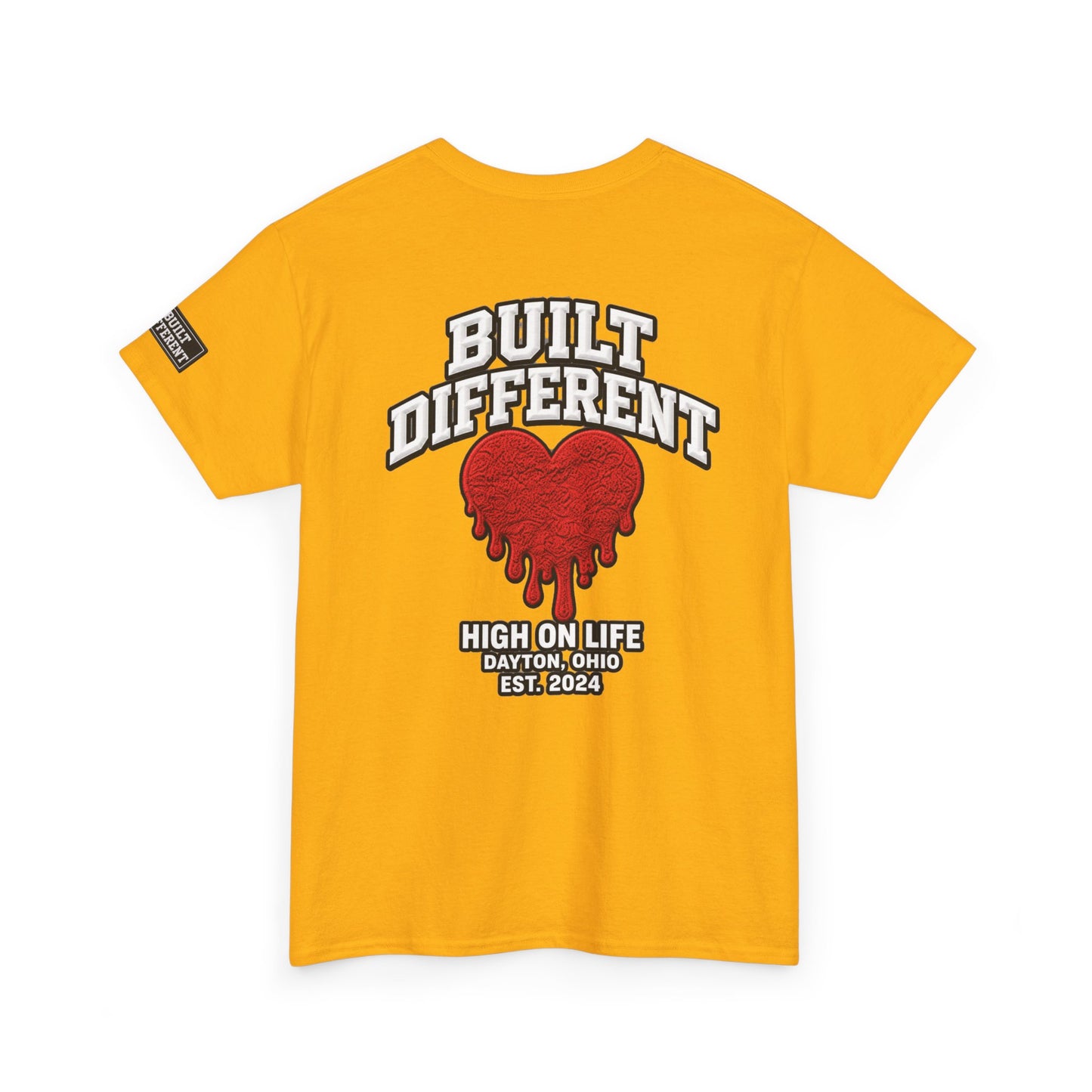 HOLF x Built Different Dripping Heart Tee