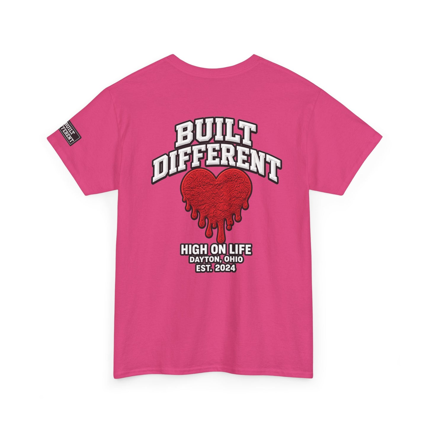 HOLF x Built Different Dripping Heart Tee