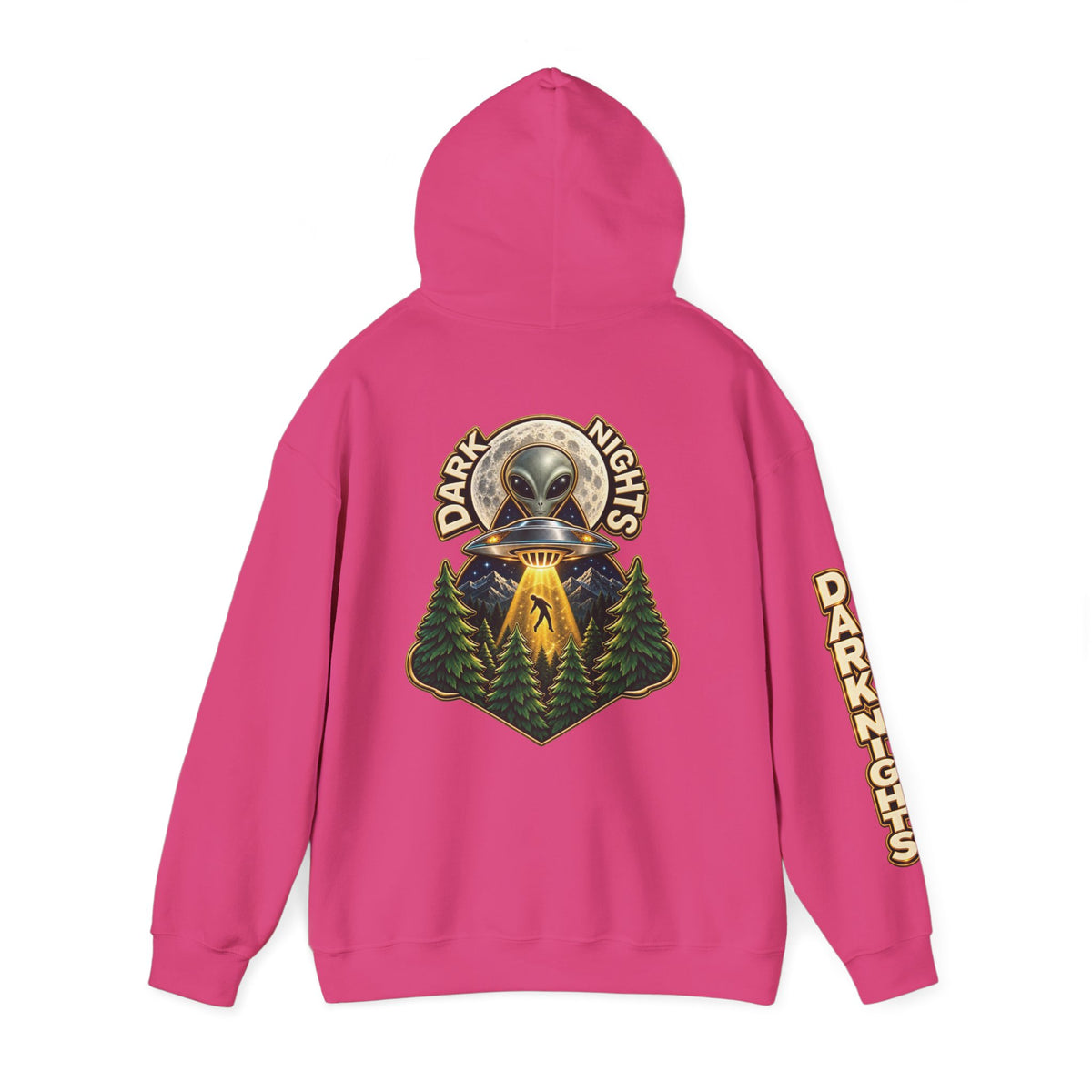 Dark Nights x Retro Abduction Graphic Hoodie