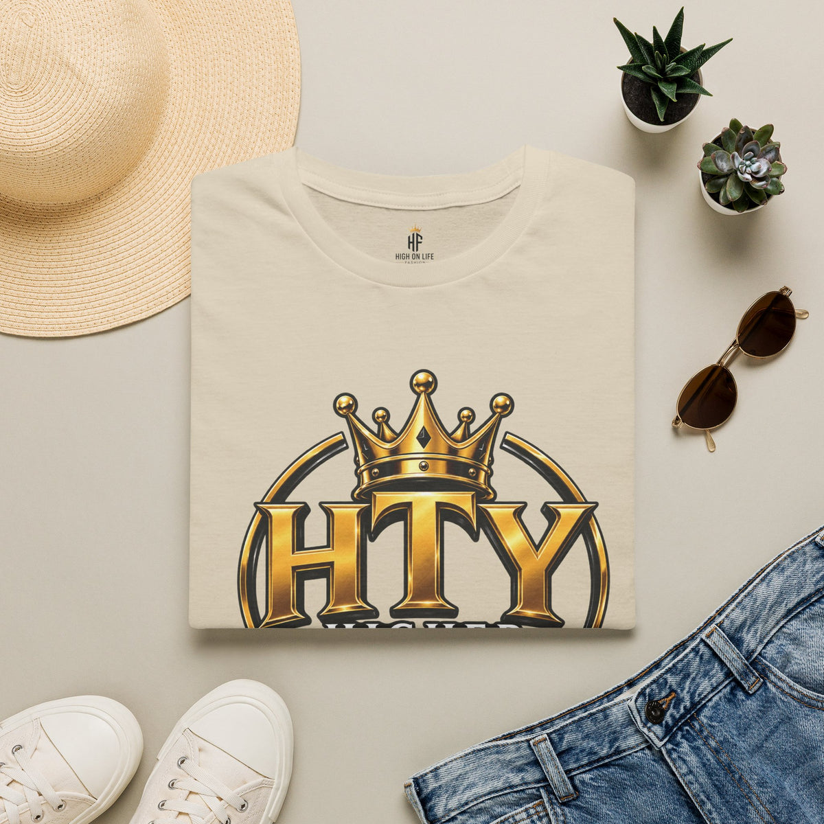 Higher Than Yesterday x HTY Crown Graphic Tee