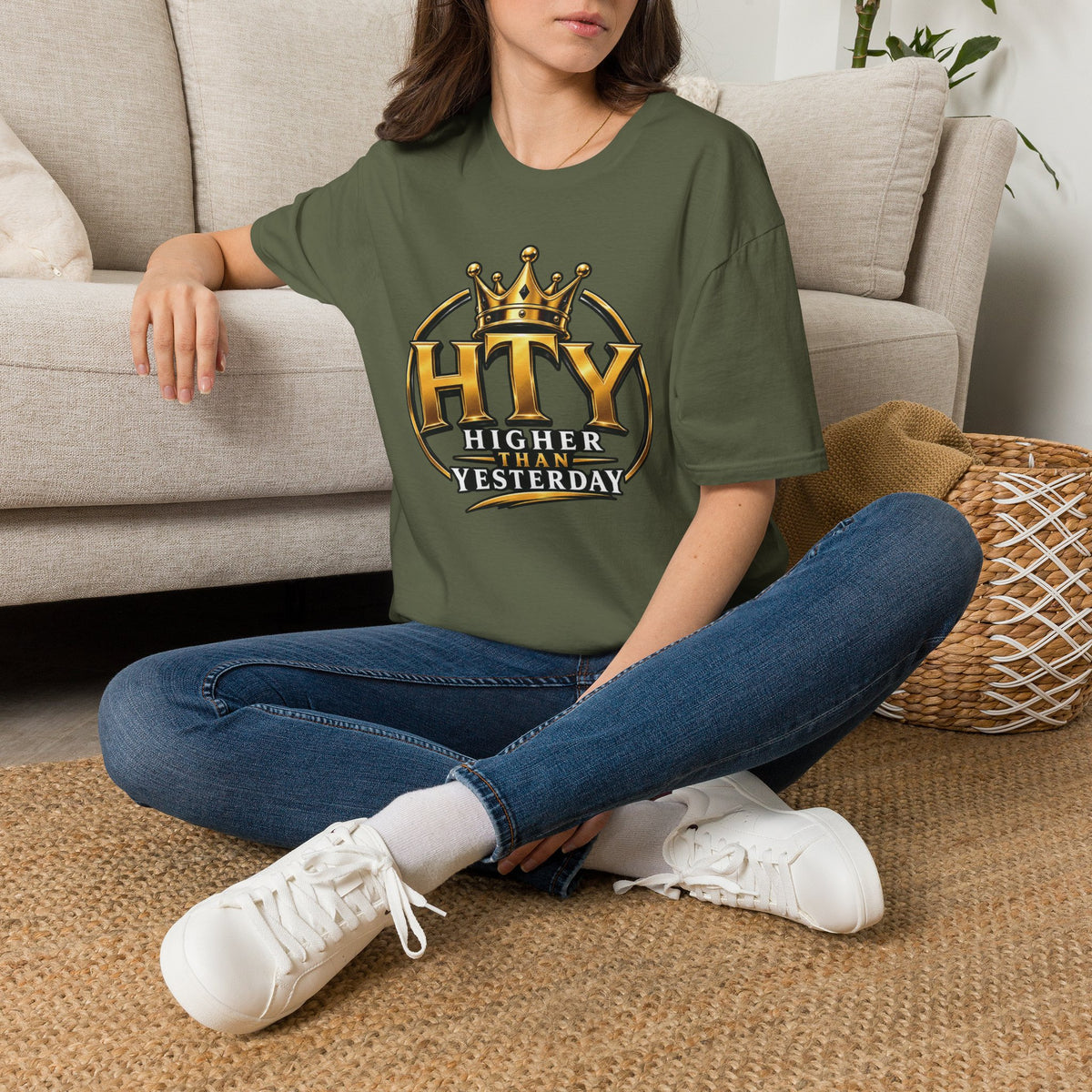 Higher Than Yesterday x HTY Crown Graphic Tee