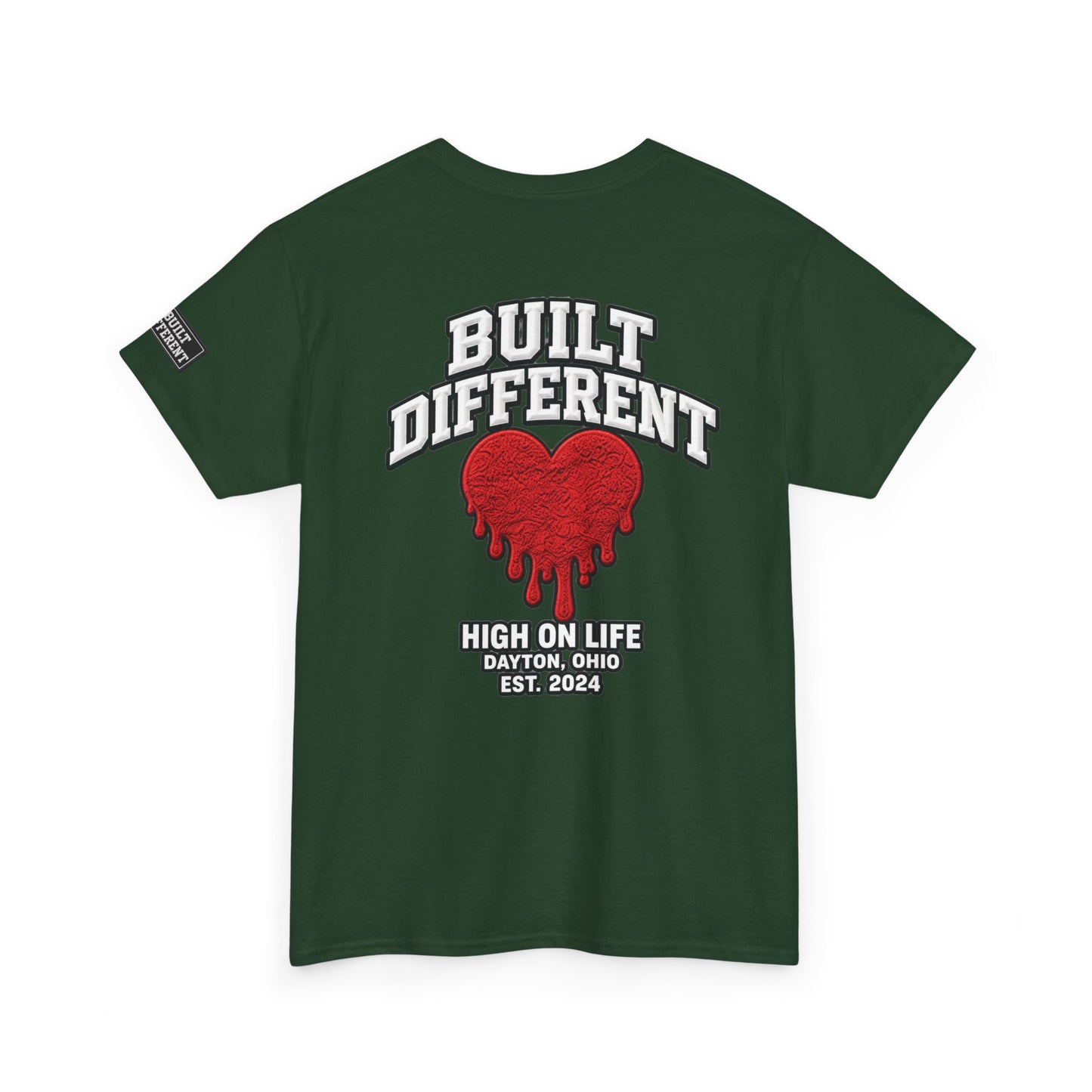 HOLF x Built Different Dripping Heart Tee