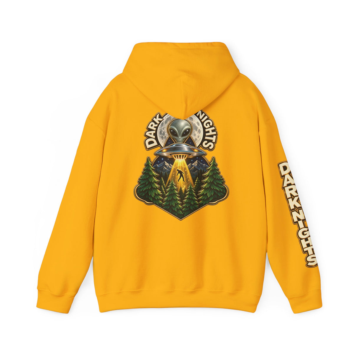 Dark Nights x Retro Abduction Graphic Hoodie