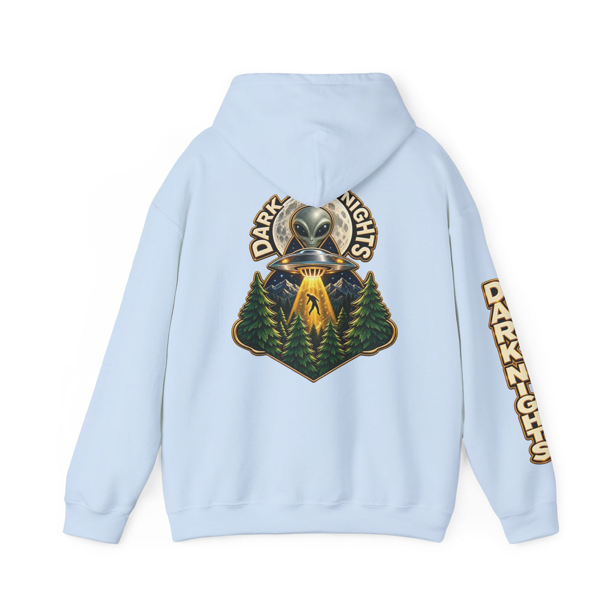 Dark Nights x Retro Abduction Graphic Hoodie
