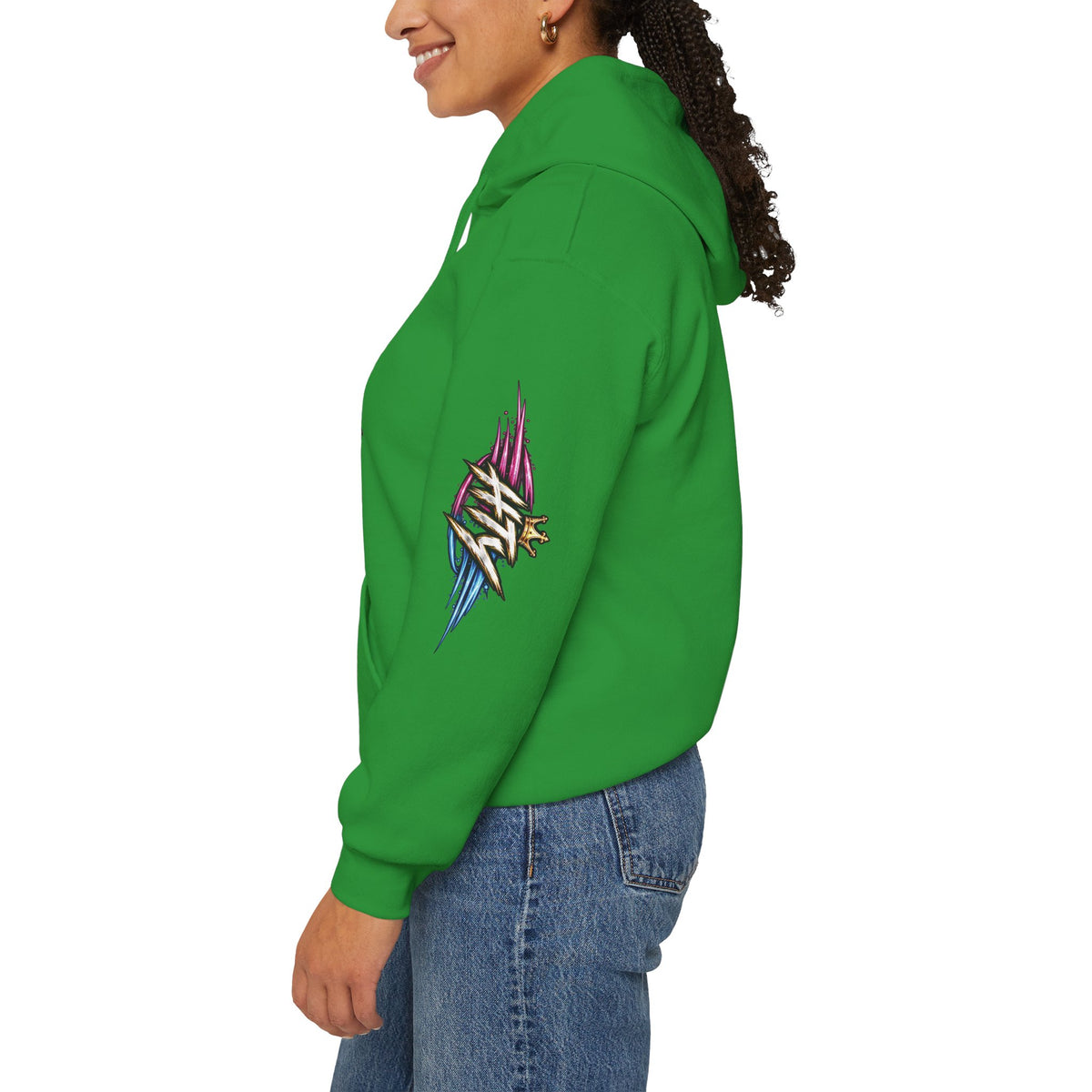 HigherThanYesterday x “Crowned Progress” Pullover Hoodie