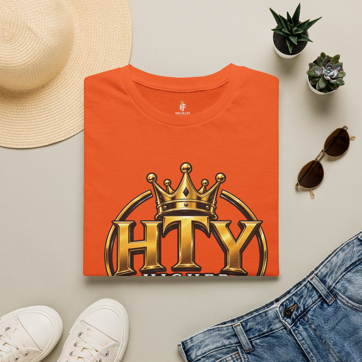 Higher Than Yesterday x HTY Crown Graphic Tee