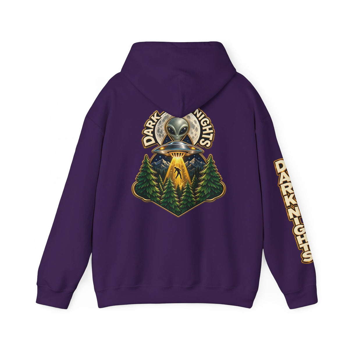 Dark Nights x Retro Abduction Graphic Hoodie