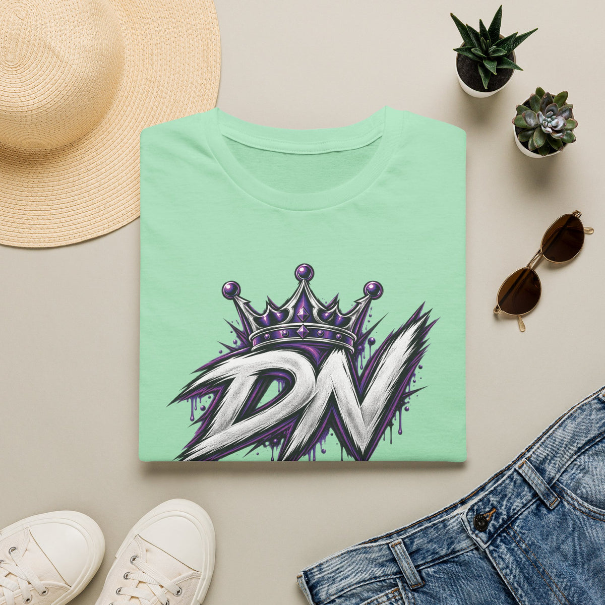 DN Crown x Thorned Heart Graphic T-Shirt