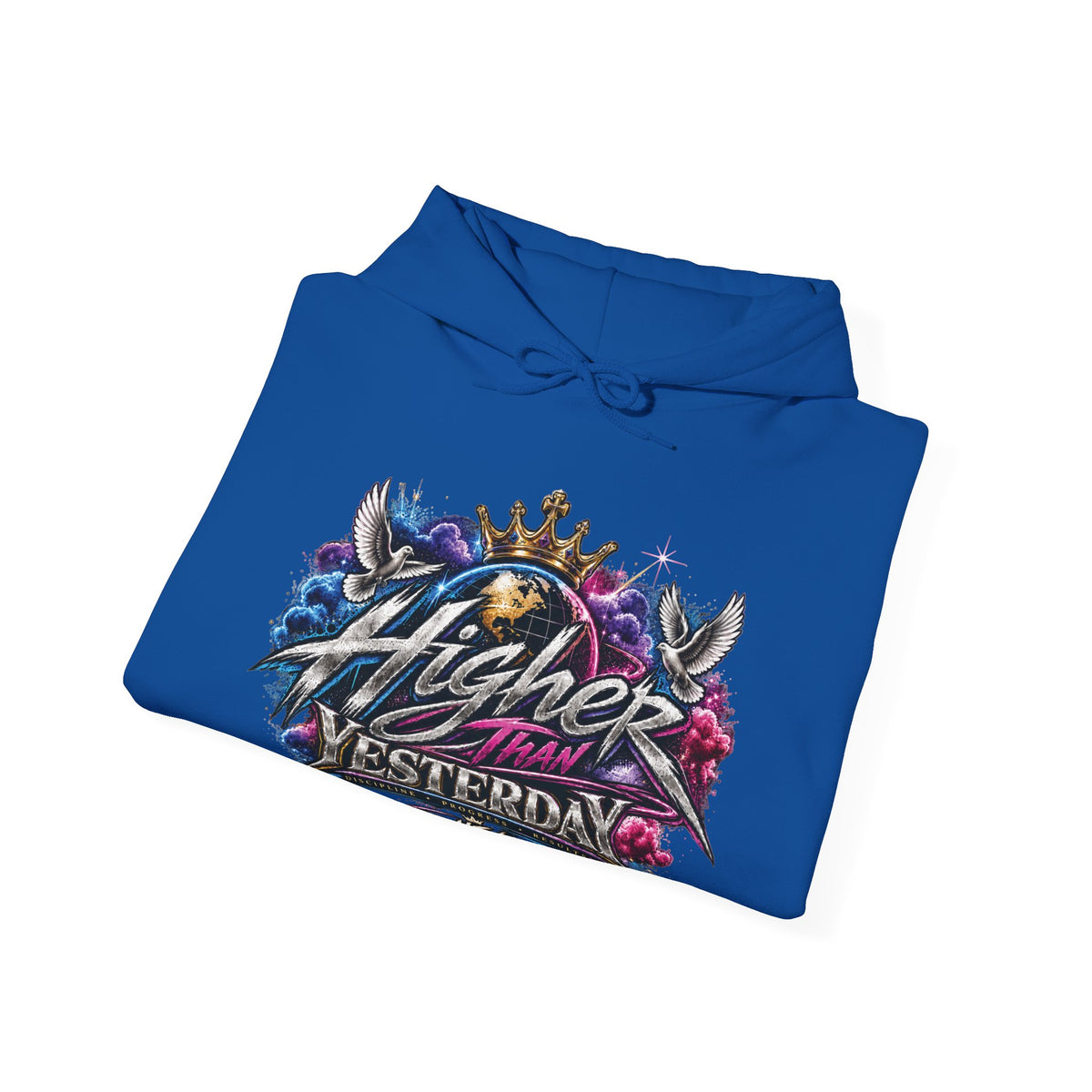 HigherThanYesterday x “Crowned Progress” Pullover Hoodie