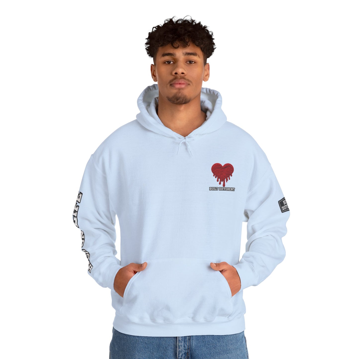 BuiltDifferent x HighOnLife x Dripping Heart Hoodie