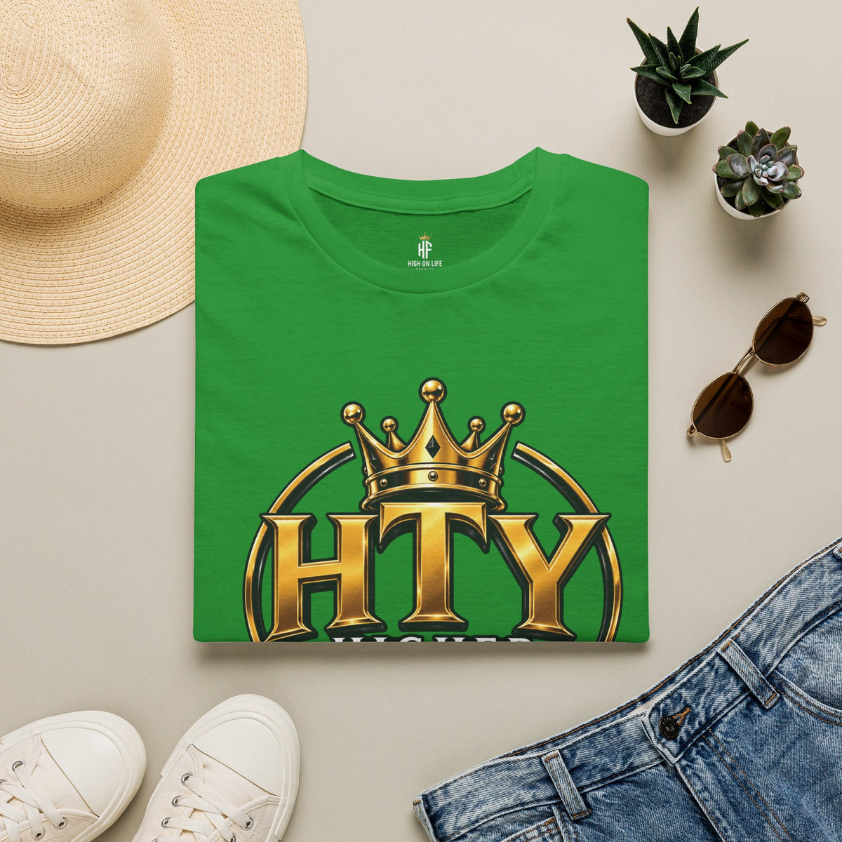 Higher Than Yesterday x HTY Crown Graphic Tee