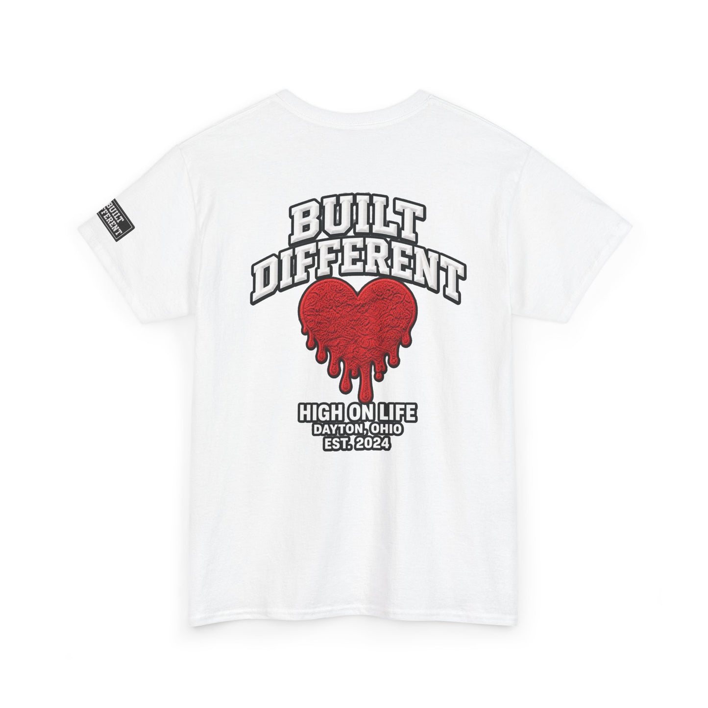HOLF x Built Different Dripping Heart Tee